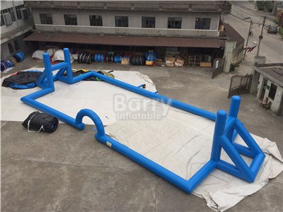 Blue Large Inflatable Football Pitch For Sale BY-SP-087